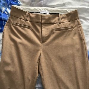 Khaki colored Calvin Klein dress pants in good condition